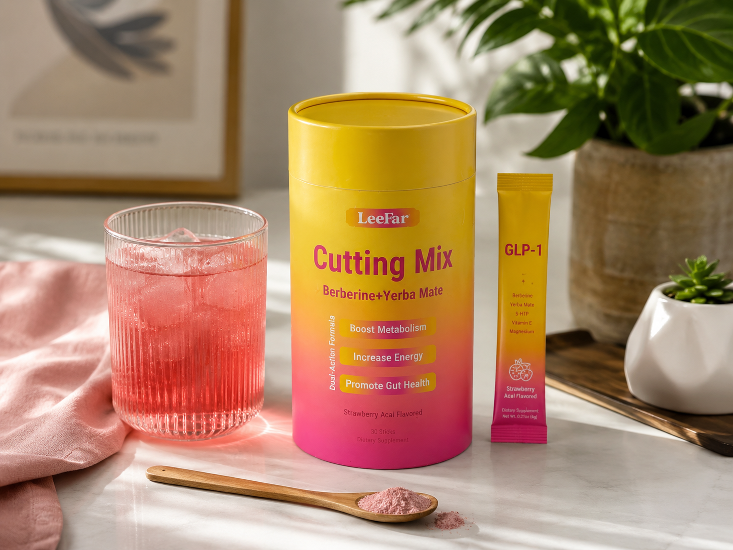 GLP-1 Mixed Drink Mate Tea Capsules